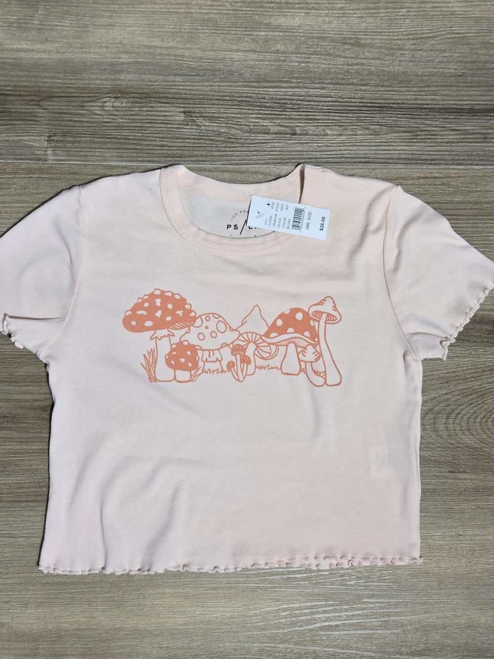 Mushroom Crop Top